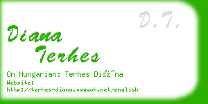 diana terhes business card